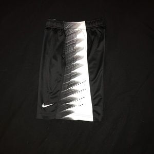 Black and White Mens Nike Shorts